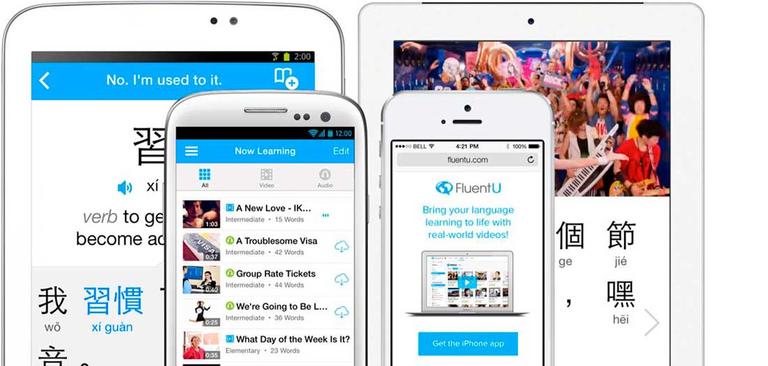 fluentu приложения для изучения китайского языка