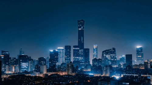 Beijing skyline